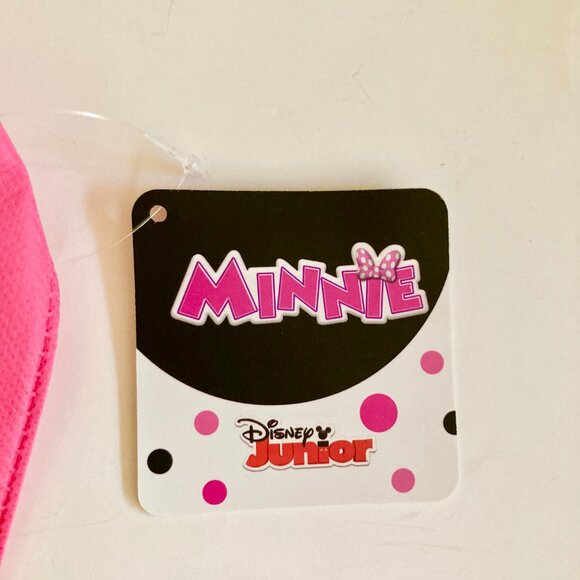 Disney Minnie Mouse Shopper Tote Bag Grocery Beach Shopping Bow Dots Pink - Picture 4 of 8